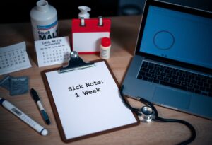 Krankschreiben 1 Woche: Häufige Erkrankung sowie Gründe